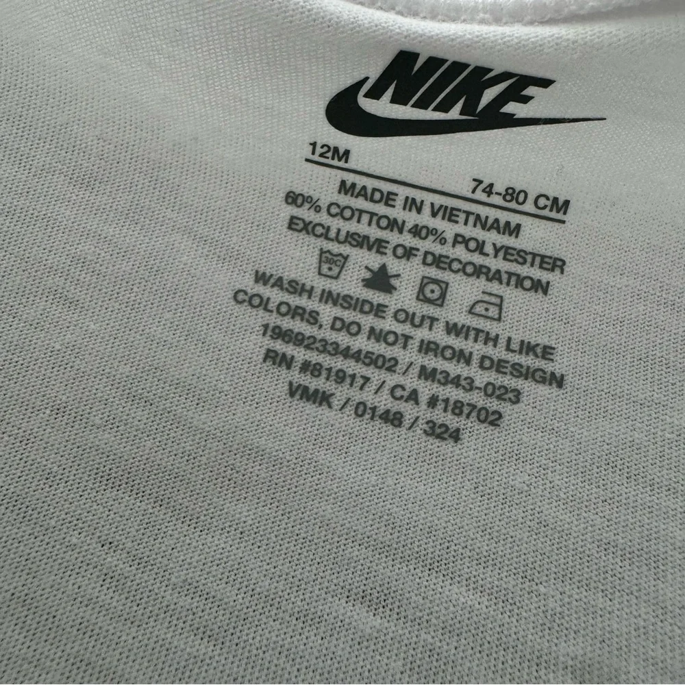 NWT Nike 12 Month Matching pants set.